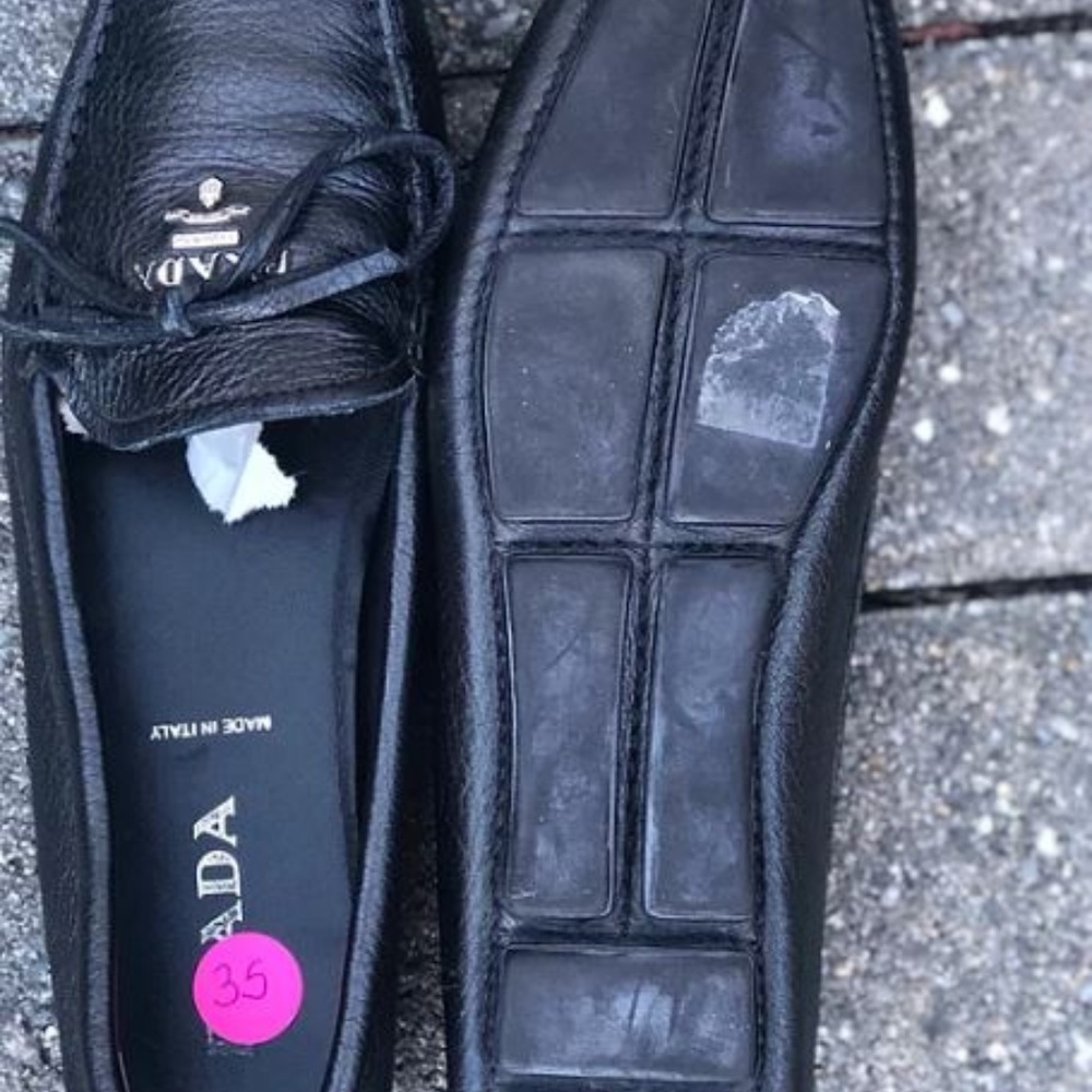 Prada Leather Loafers - Size - Picture 2 of 3